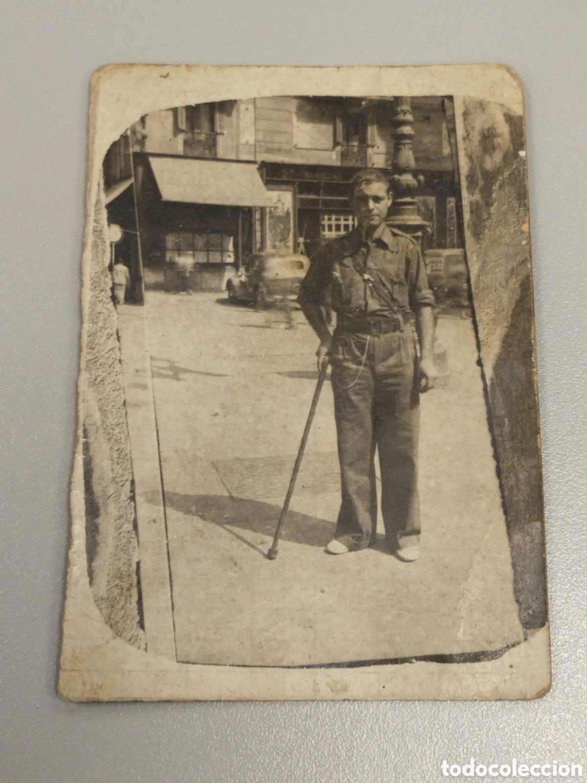 Militaria: Fotograf&iacute;a guerra civil militar.bando nacional.falange.franco requete.legionarios.patriotico