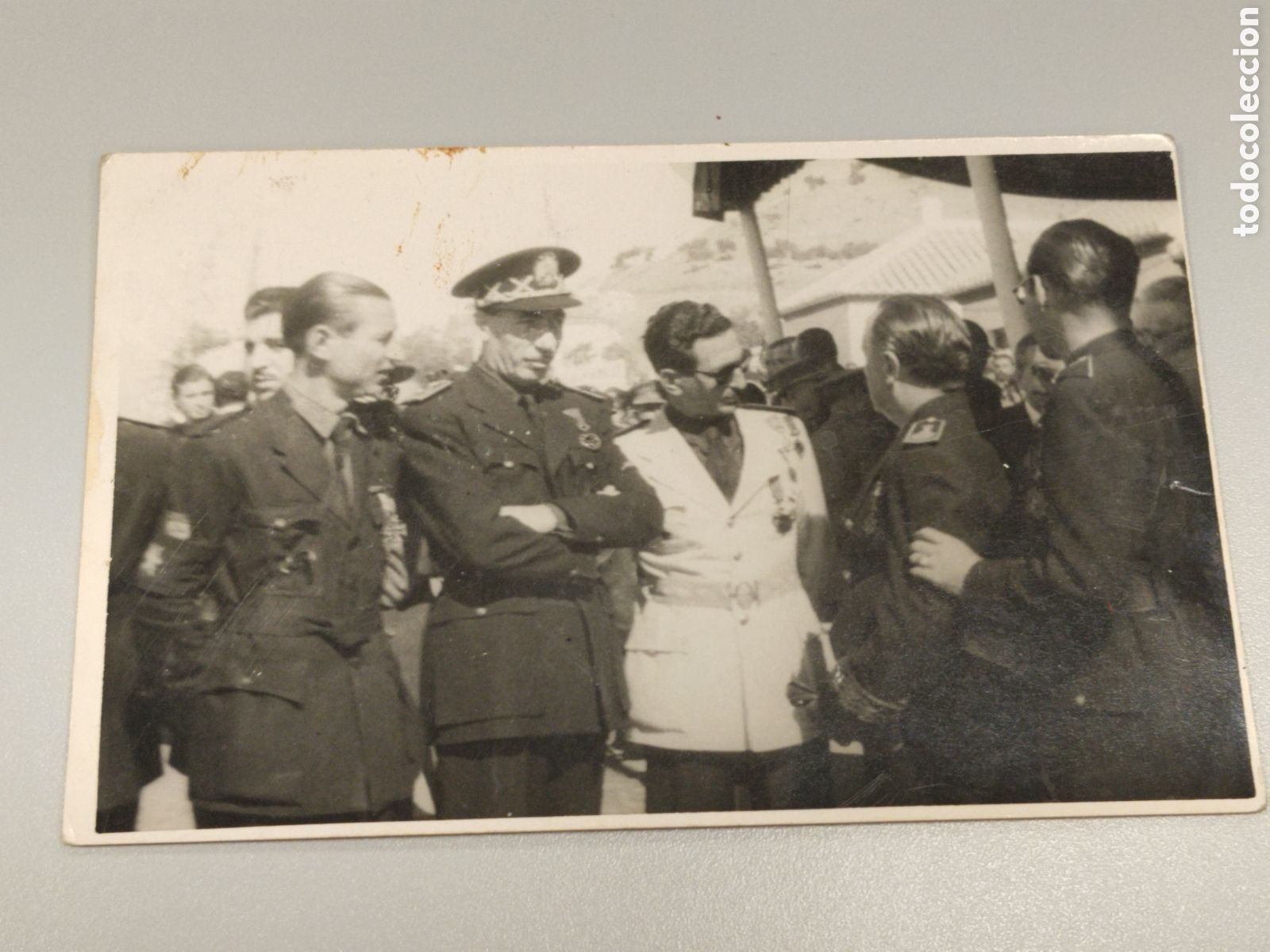 Militaria: Fotograf&iacute;a divisionario jerarcas falange.vieja guardia.falangista.division azul.granada.ex combatien