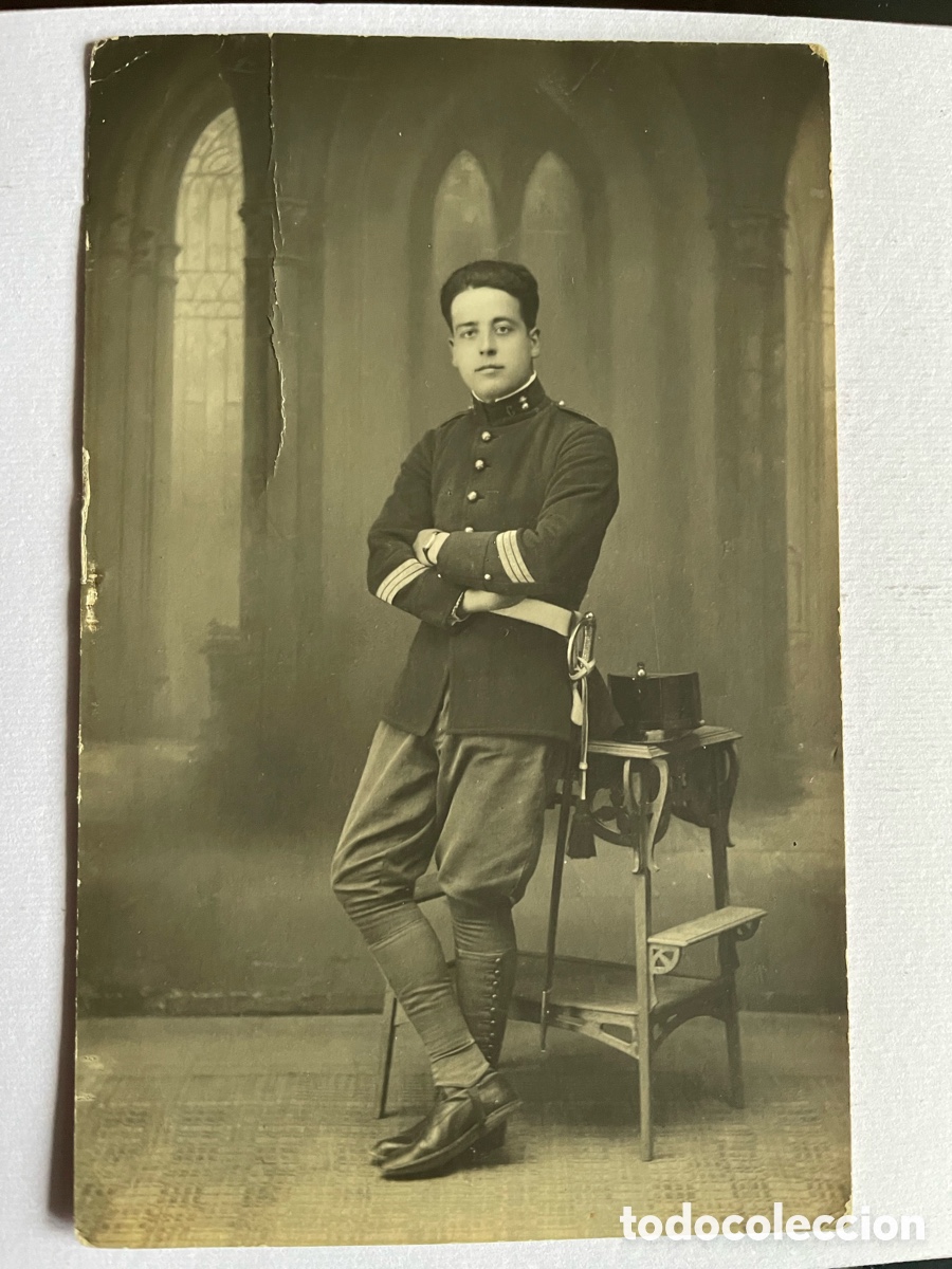 Militaria: Antigua fotograf&iacute;a militar