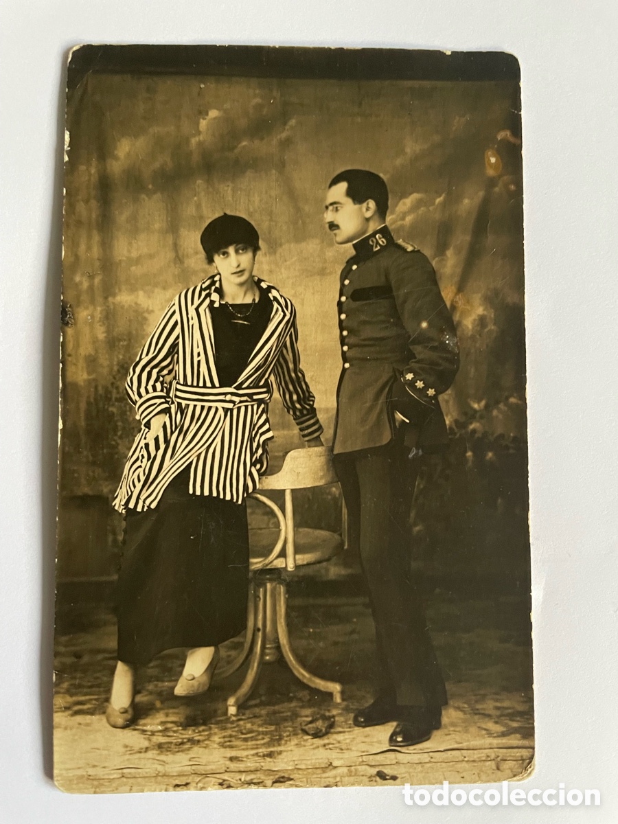 Militaria: Antigua fotograf&iacute;a militar