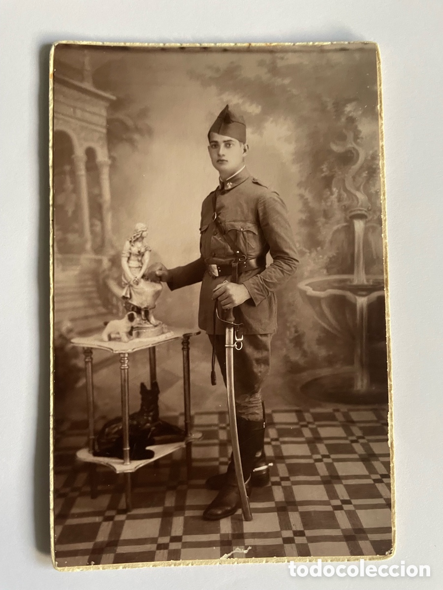 Militaria: Antigua fotograf&iacute;a militar