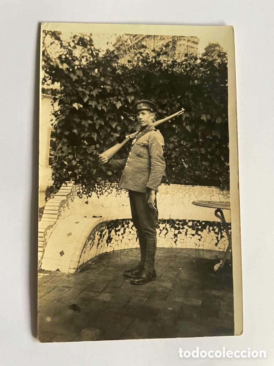 Militaria: Antigua fotograf&iacute;a militar