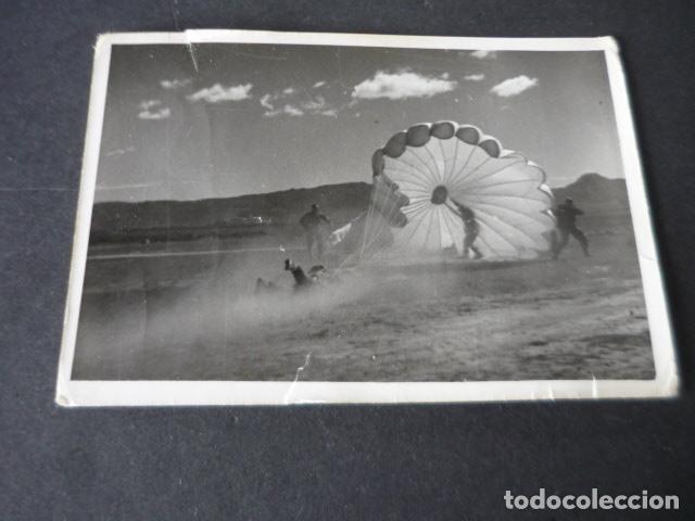 Militaria: AAIUN SAHARA ESPA&Ntilde;OL SOLDADO EJERCITO DEL AIRE PARCAIDISMO ANTIGUA FOTOGRAFIA 7 X 10 cm