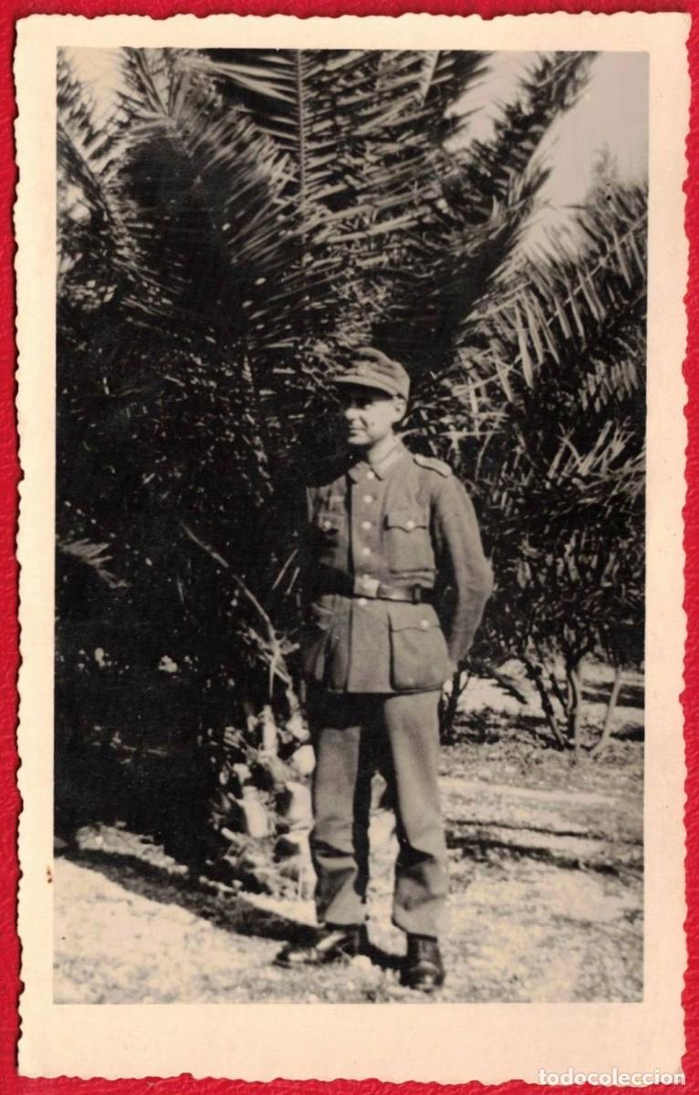 Militaria: Uniforme tropical, palmeras ??? WEHRMACHT &ndash; HEER - Soldat Soldado Deutsches Reich - III Reich