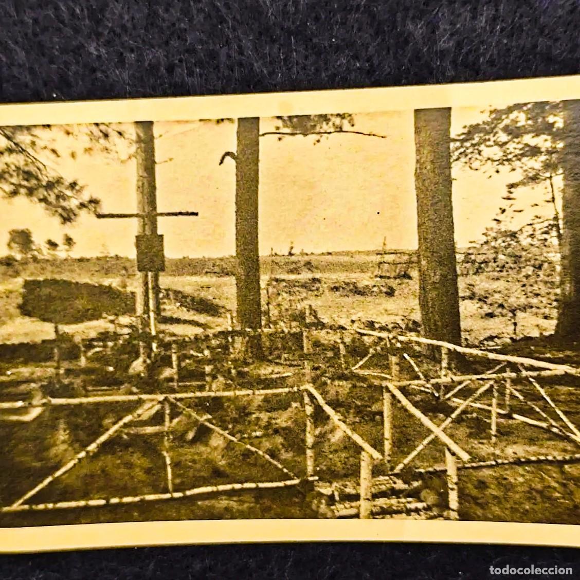 Militaria: TUMBA DE SOLDADO WERHMACHT CON CRUZ DE FRESNO FRENTE ORIENTAL. III REICH