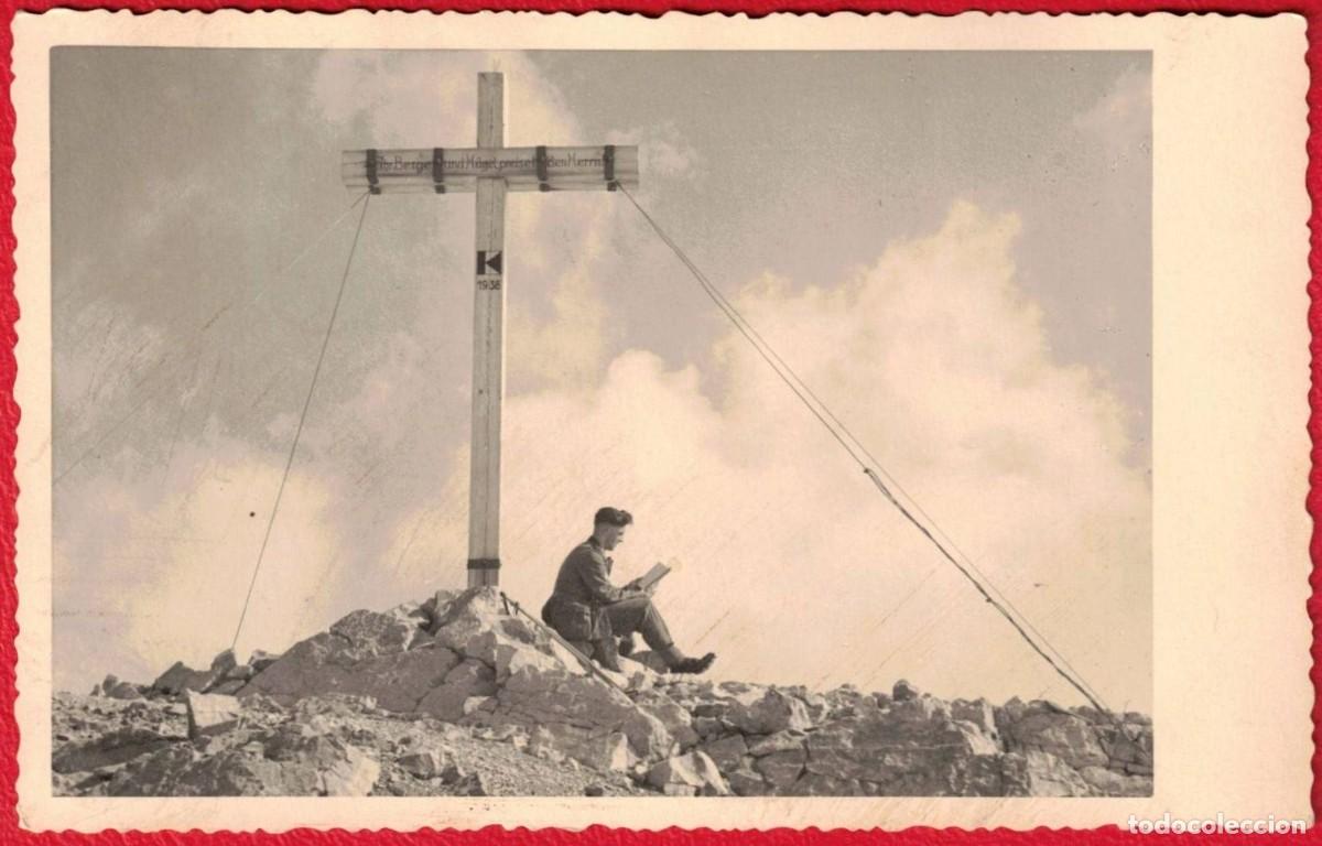 Militaria: Gebirgsj&auml;ger Tropas de elite de monta&ntilde;a Alpes Austriacos Soldat Soldado Deutsches Reich - III Reich