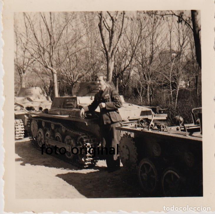 Militaria: CUBAS DE LA SAGRA MADRID PANZER I OFICIAL LEGION CONDOR GUERRA CIVIL