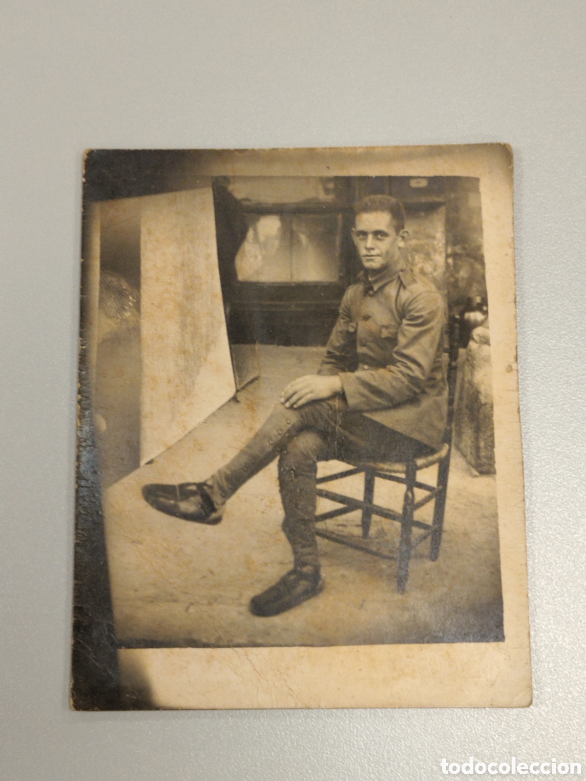 Militaria: Fotograf&iacute;a guerra civil Segovia militar.bando nacional.falange.franco requete.legionarios