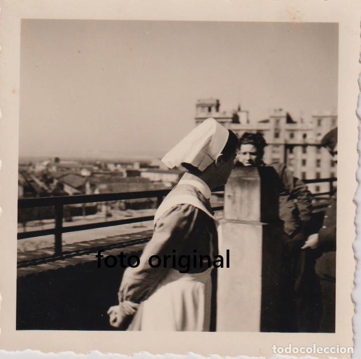 Militaria: ZARAGOZA TERRAZA HOSPITAL RECUPERACION HERIDOS LEGION CONDOR GUERRA CIVIL