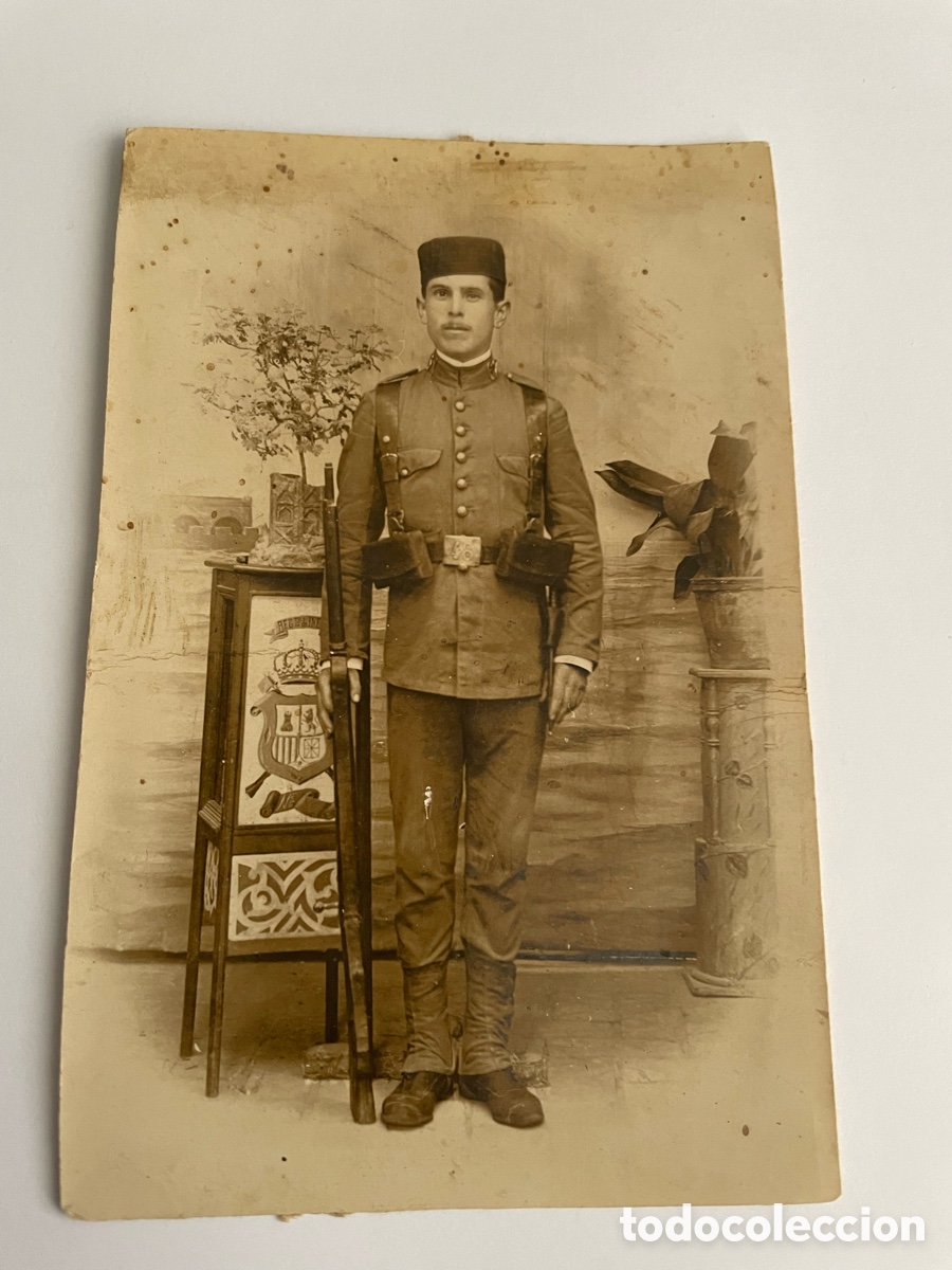Militaria: Antigua fotograf&iacute;a militar