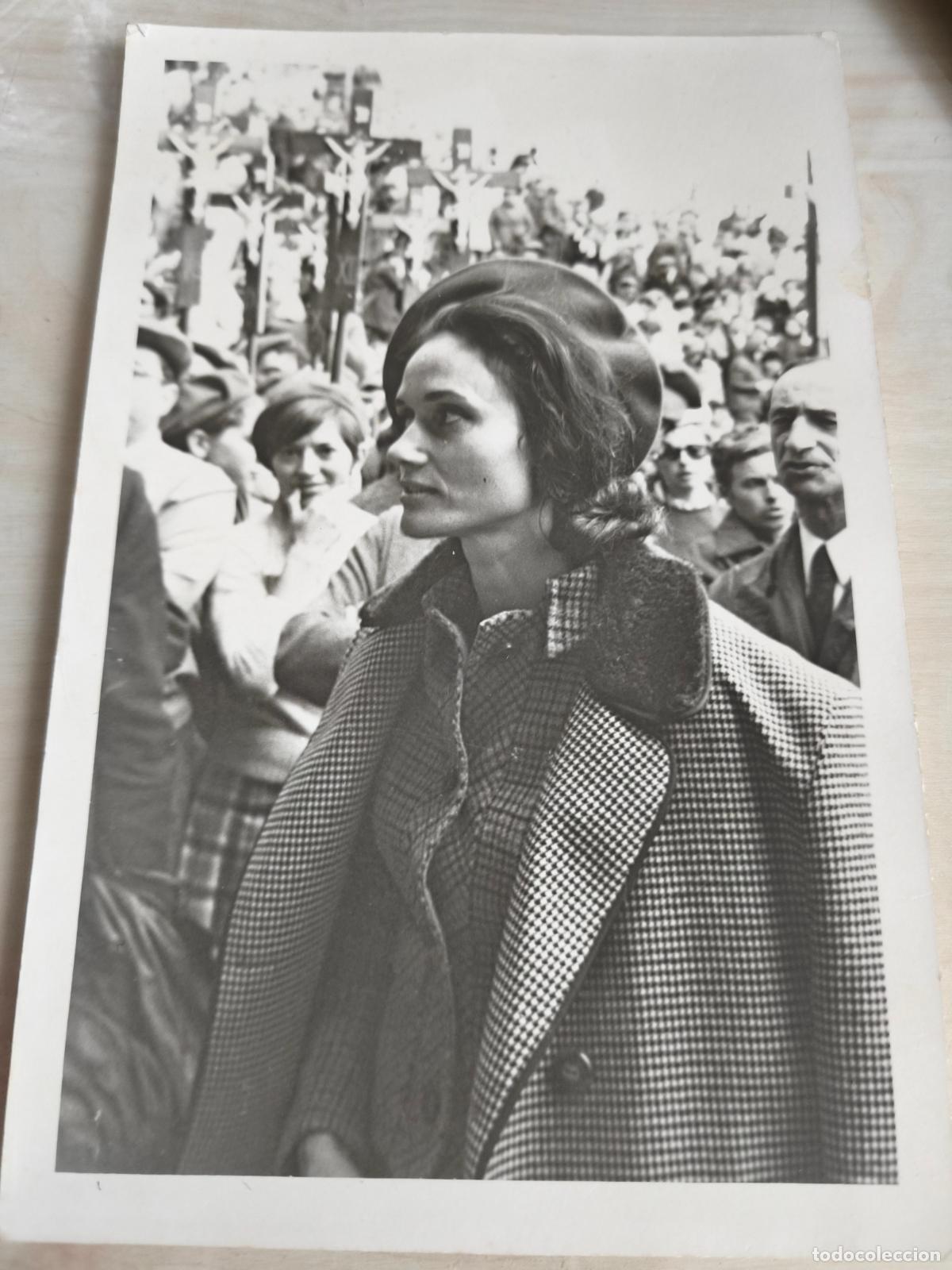 Militaria: Foto original, Foto Francisco Garzo, de Maria Teresa de Borb&oacute;n Parma. Requetes. Carlistas