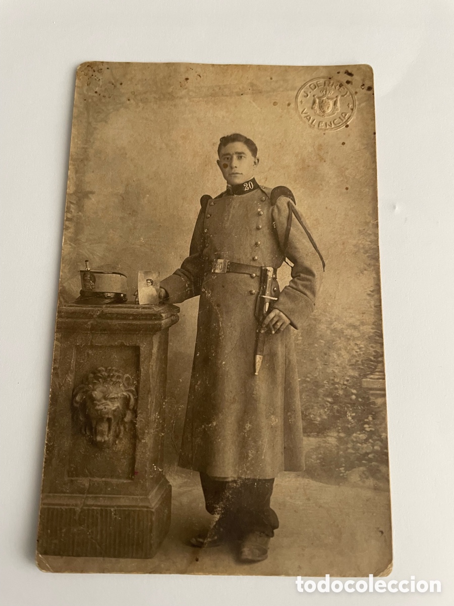 Militaria: Antigua fotograf&iacute;a militar