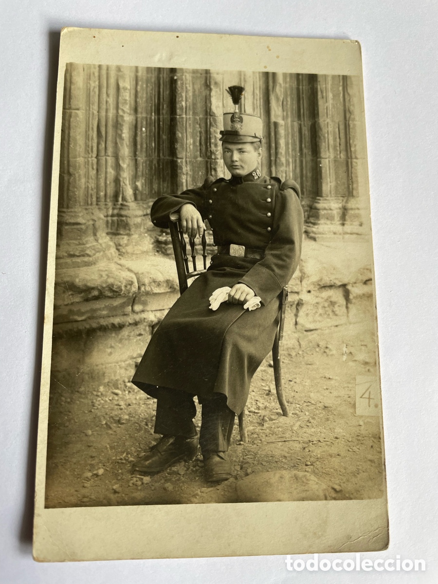 Militaria: Antigua fotograf&iacute;a militar