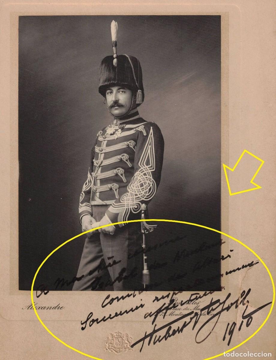Militaria: Fotografo: Alexandre &ndash; Place du Mus&eacute;e &ndash; Montauban - Oficial de Husares - Ejercito Frances
