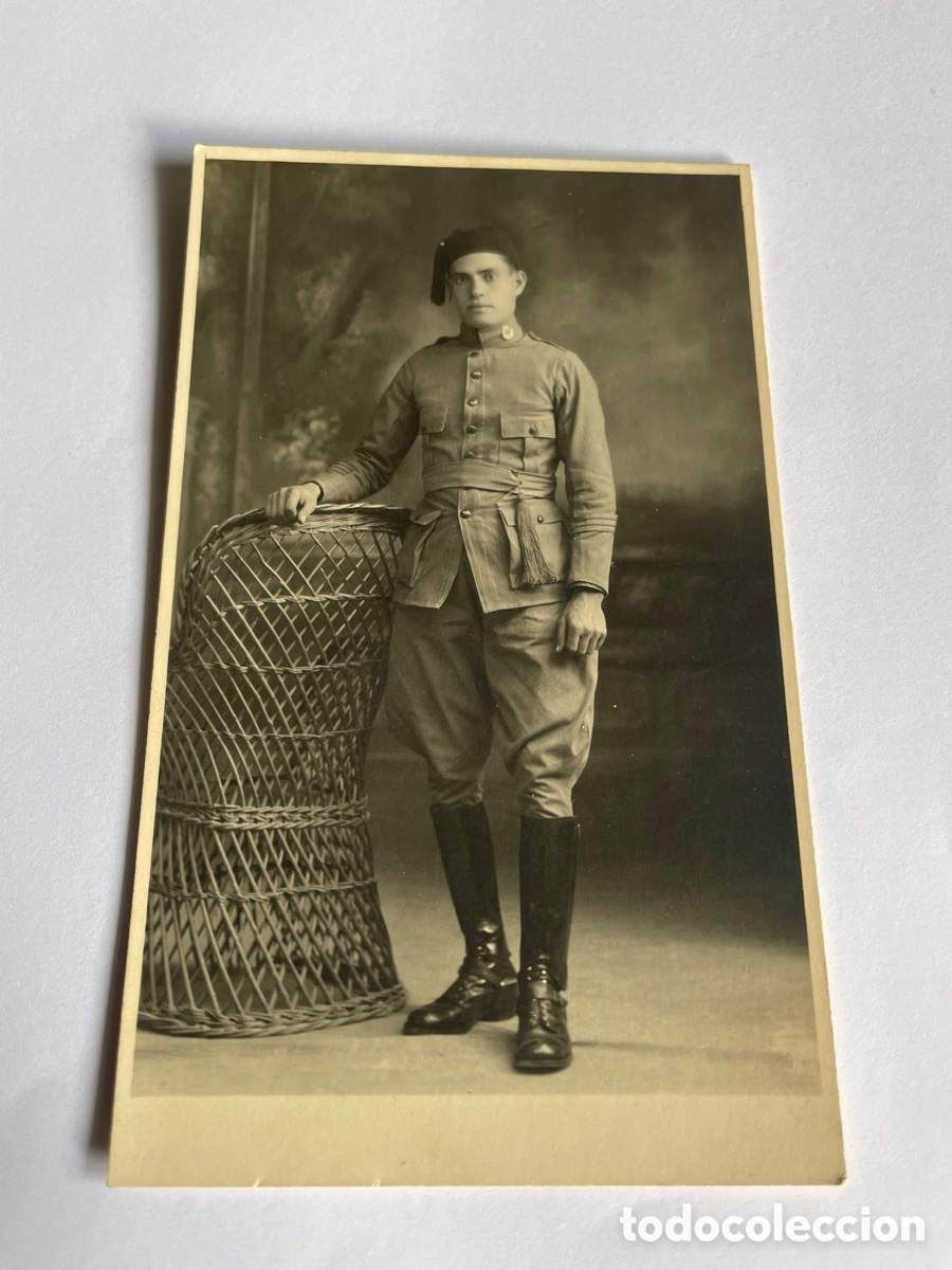 Militaria: Antigua fotograf&iacute;a militar