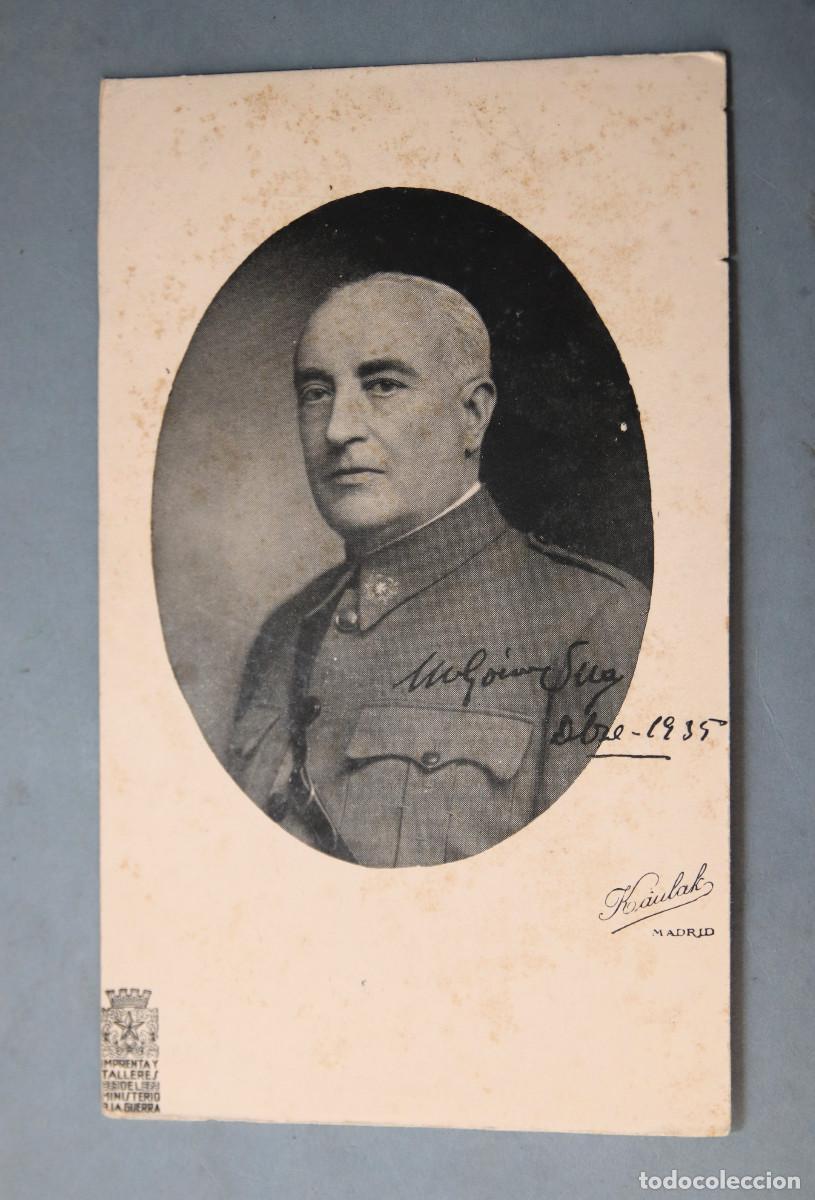 Militaria: FOTO MILITAR DE IMPRENTA Y TALLERES MINISTERIO DE LA GUERRA - REP&Uacute;BLICA---- FOT&Oacute;GRAFO KAULAK----