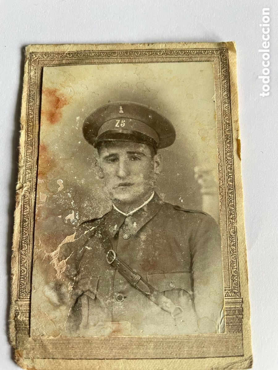 Militaria: Antigua fotograf&iacute;a militar