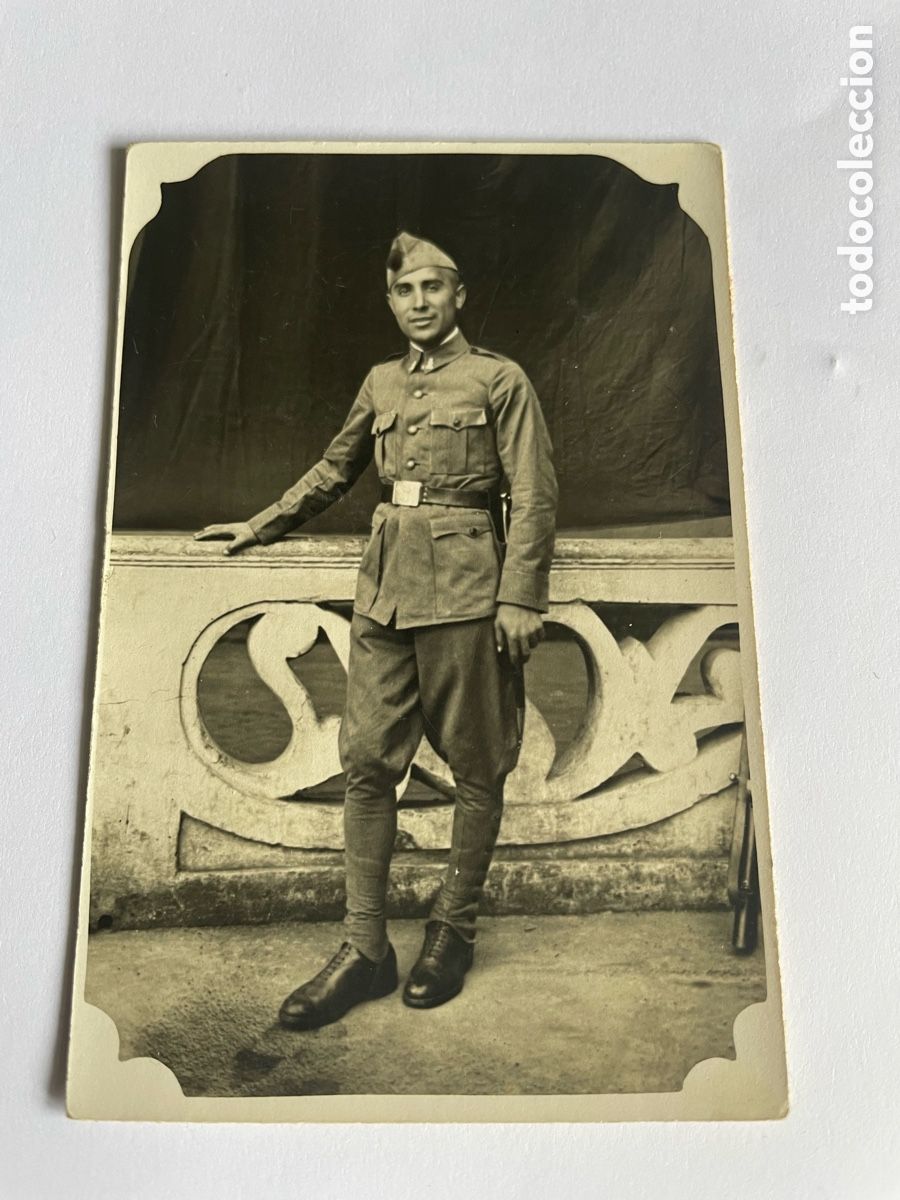 Militaria: Antigua fotograf&iacute;a militar