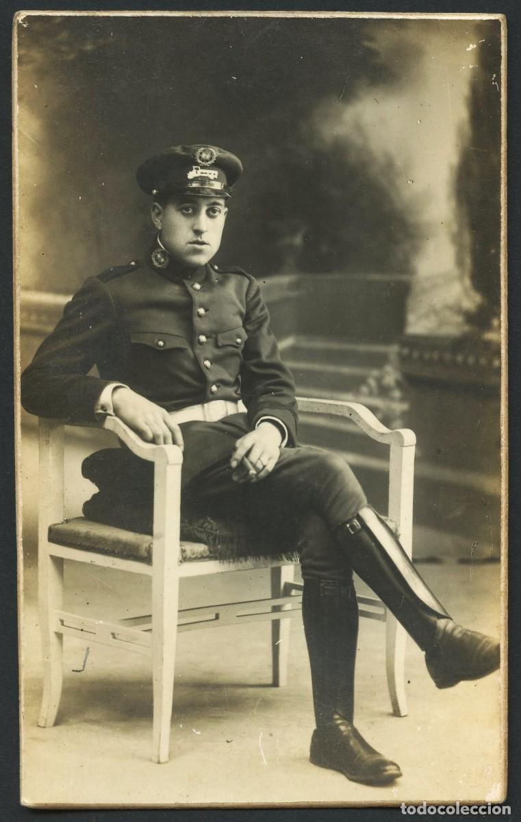 Militaria: FOTOGRAF&Iacute;A MILITAR, CONDUCTOR DE INTENDENCIA