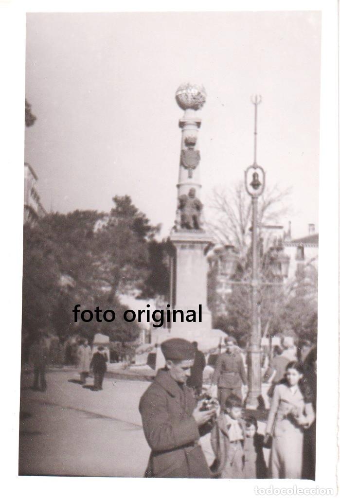 Militaria: ZARAGOZA PLAZA ARAGON SOLDADO LEGION CONDOR GUERRA CIVIL MON. LA JUSTICIA