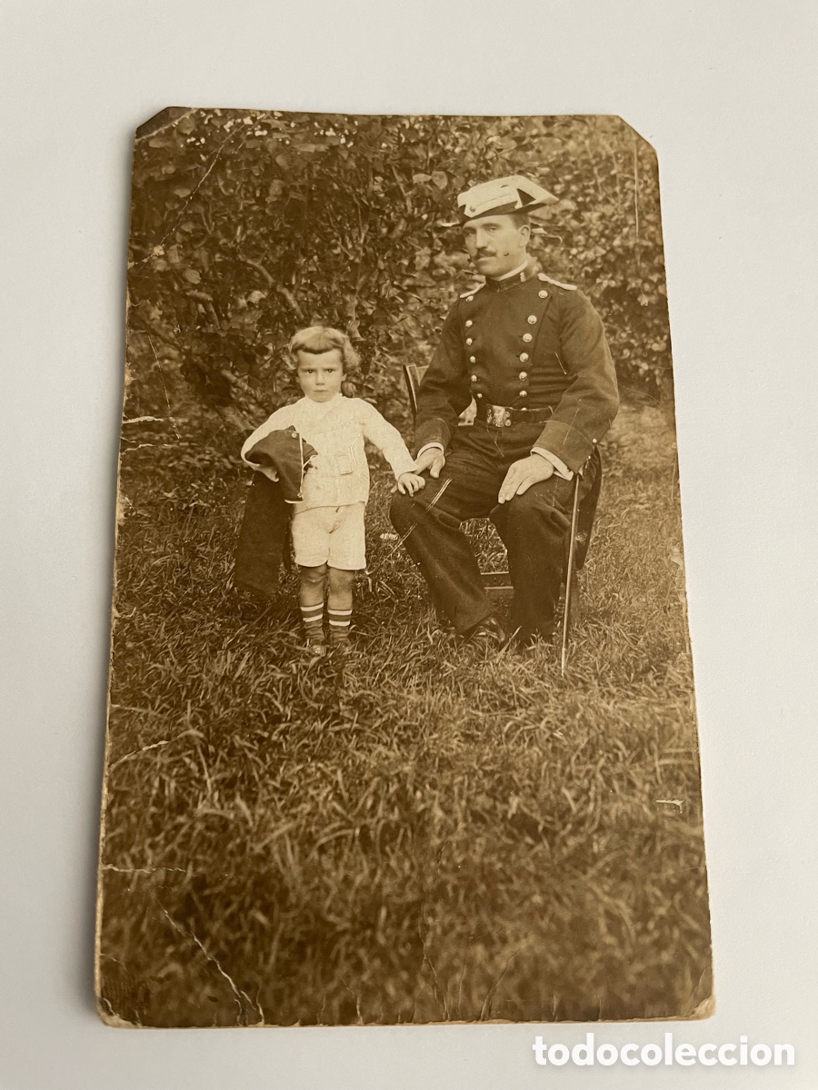 Militaria: Antigua fotograf&iacute;a militar