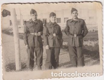 Militaria: Fotograf&iacute;a (9x6,5 cm) Foto F. Ru&iacute;z. Tarragona