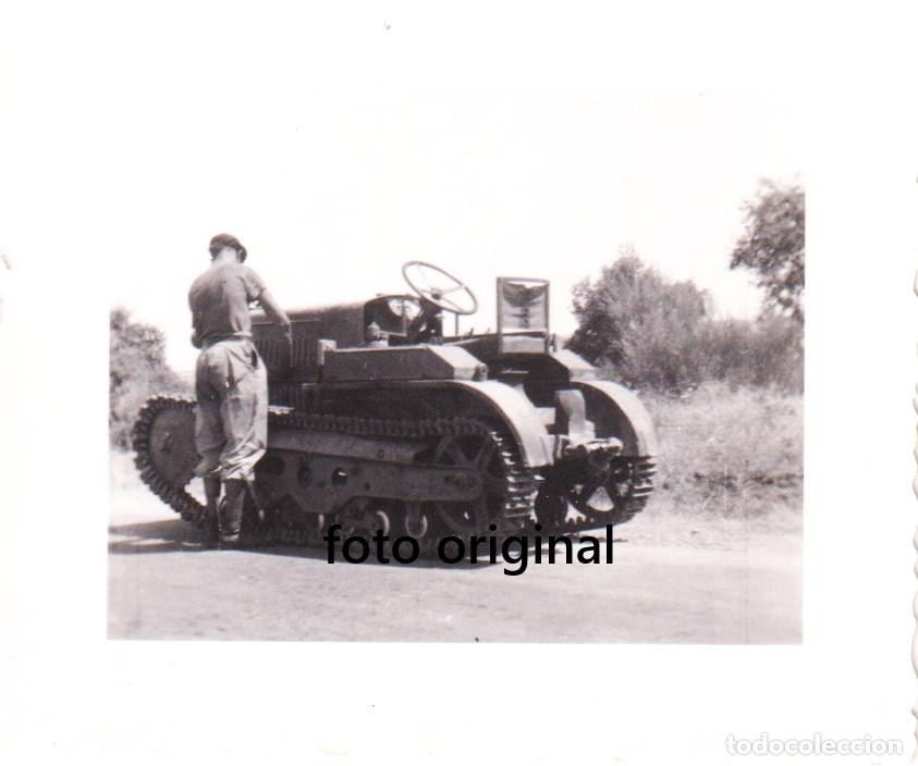 Militaria: TRACTOR BLINDADO LIGERO RENAULT UE CHENILLETTE? GUERRA CIVIL LEGION CONDOR