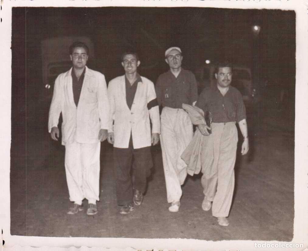 Militaria: FOTOGRAFIA GRUPO DE MIEMBROS DE FALANGE SEU