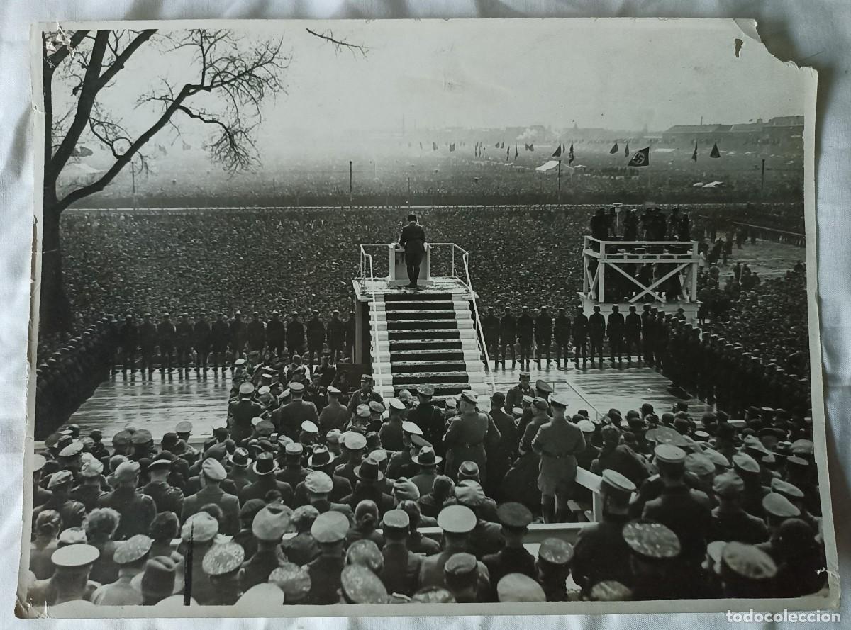 Military Antiques: Hitler fotograf&iacute;a Original, gran tama&ntilde;o (III Reich Hitler- Nazi- Alemania) WWII de 1935