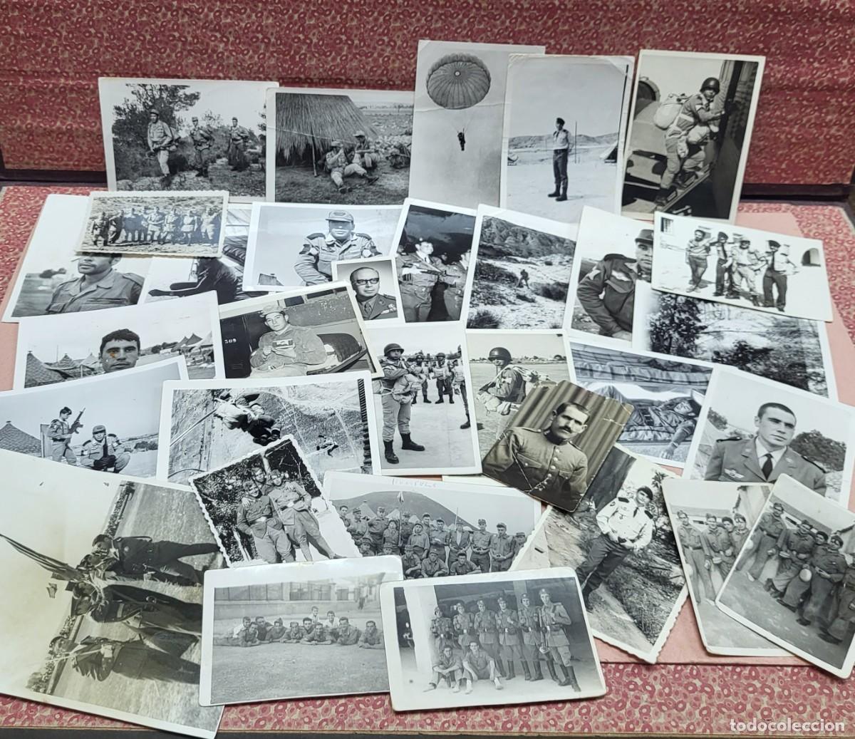 Militaria: LOTE ANTIGUAS FOTOGRAFIAS MILITARES MILITAR PARACAIDISTA EJERCITO