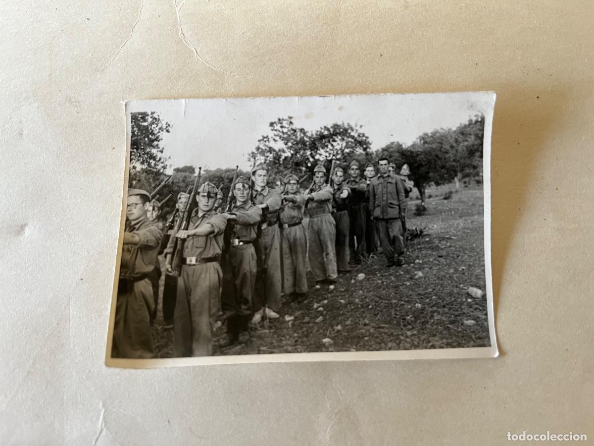 Militaria: FOTOGRAF&Iacute;A INSTRUCCI&Oacute;N DE J&Oacute;VENES EN CERRO MURIANO - C&Oacute;RDOBA - FOTOCAR C&Oacute;RDOBA A&Ntilde;OS 40 - 50