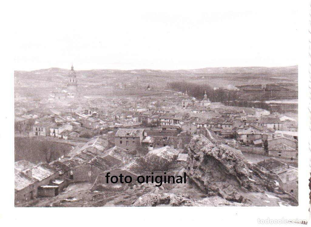 Militaria: VISTA GENERAL EL BURGO DE OSMA SORIA 1938 LEGION CONDOR GUERRA CIVIL