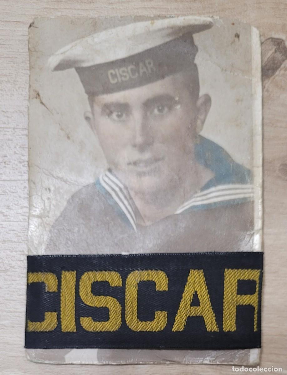 Militaria: FOTO+CINTA LEPANTO MARINERO DESTRUCTOR CISCAR/GUERRA CIVIL