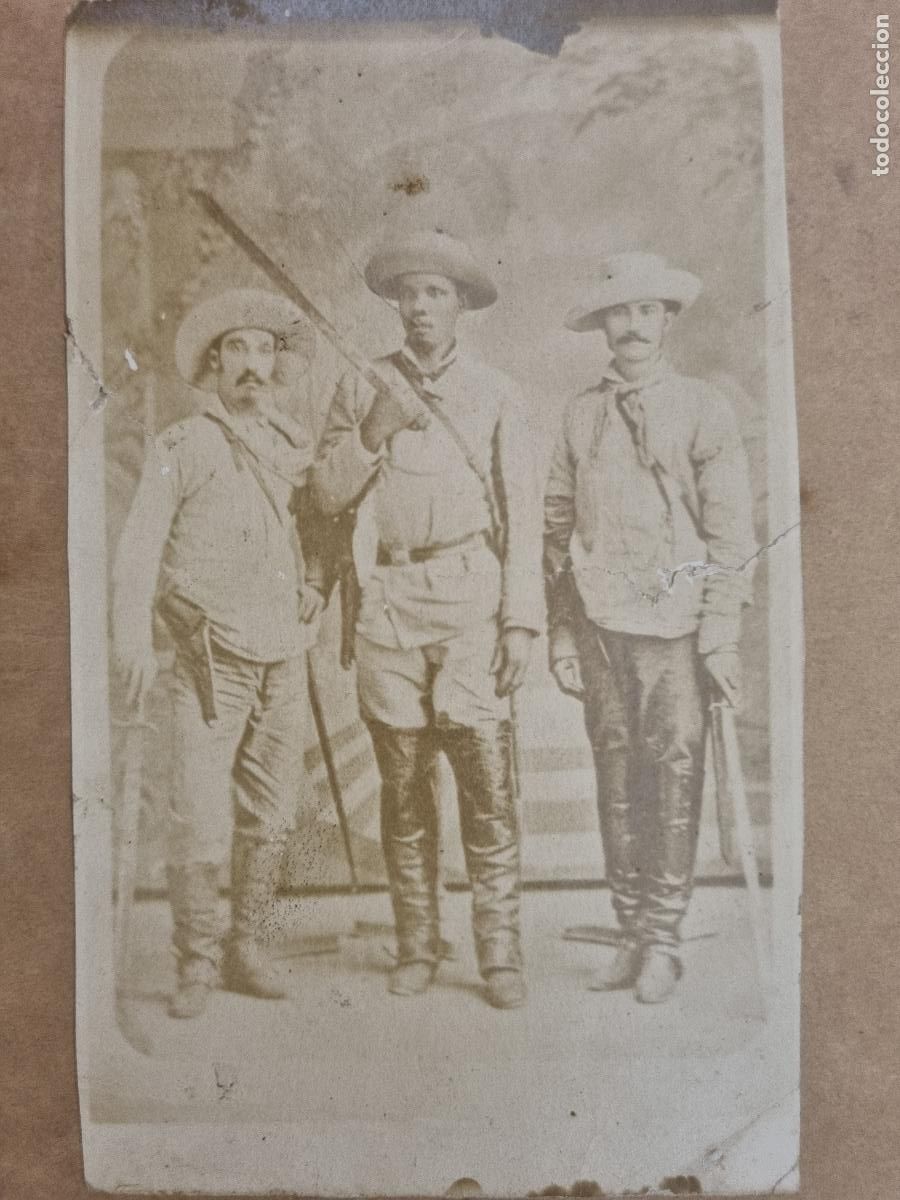 Militaria: FOTO MILITARES MAMBIES GUERRA DE CUBA ANTIGUA ORIGINAL KF1