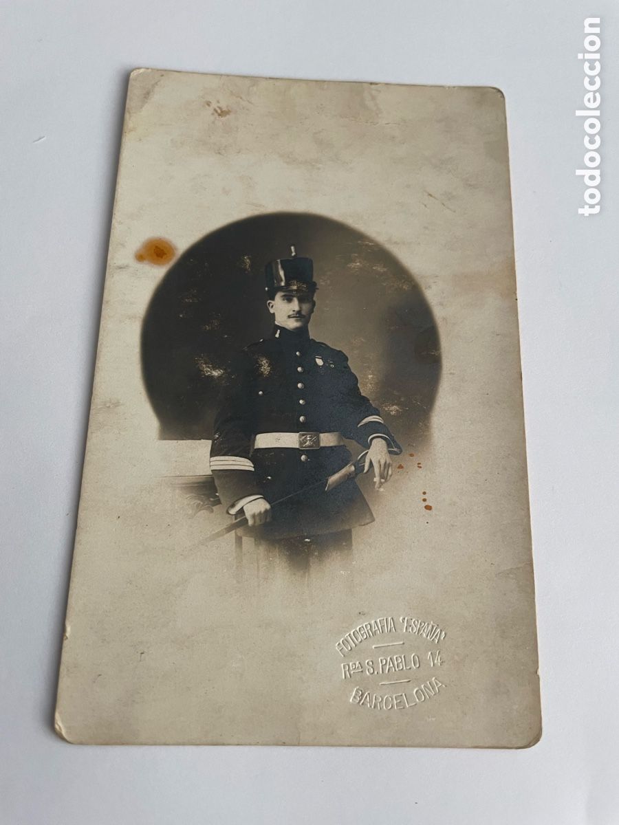 Militaria: Antigua fotograf&iacute;a militar