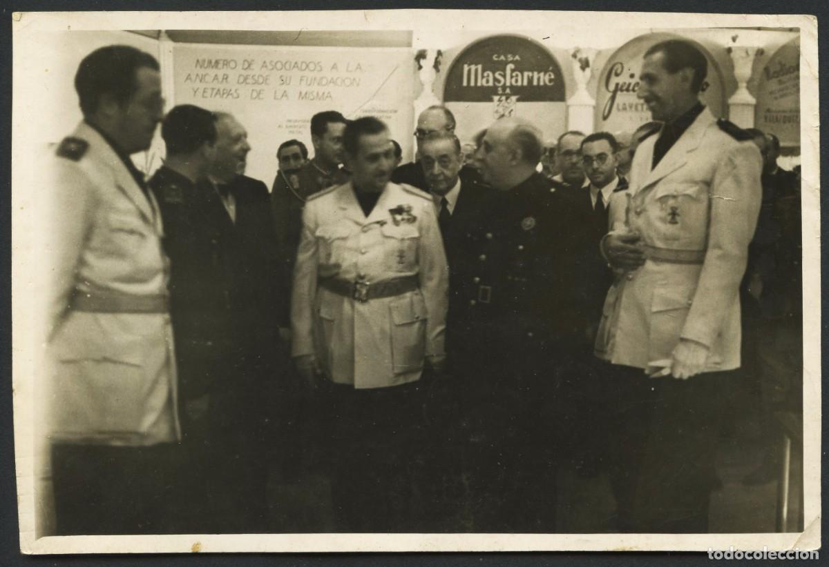 Militaria: POSGUERRA, FOTOGRAF&Iacute;A, JERARCAS DE FALANGE, MADRID, FOTO CONTRERAS