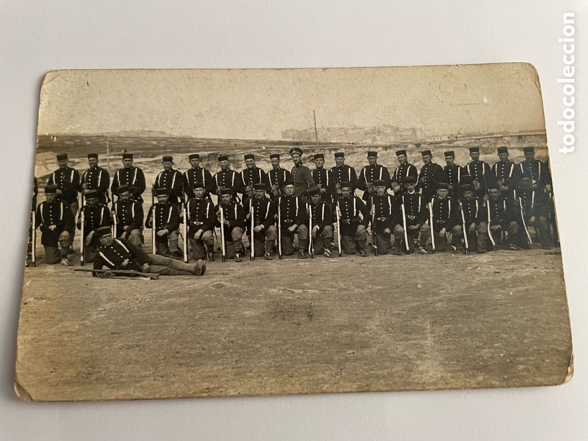 Militaria: Antigua fotograf&iacute;a militar