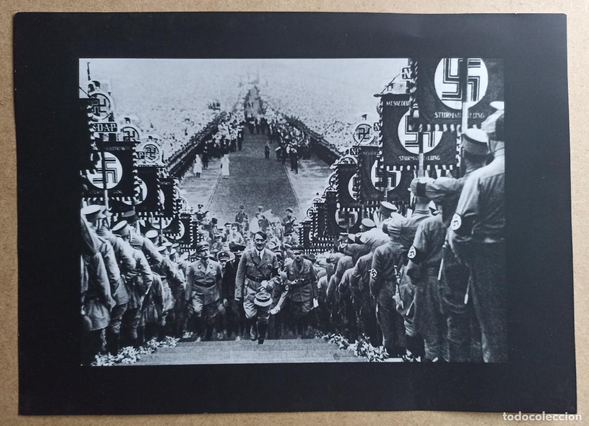 Military Antiques: El ascenso de Hitler, l&aacute;mina fotogr&aacute;fica (III Reich Hitler- Nazi- Alemania) WWII