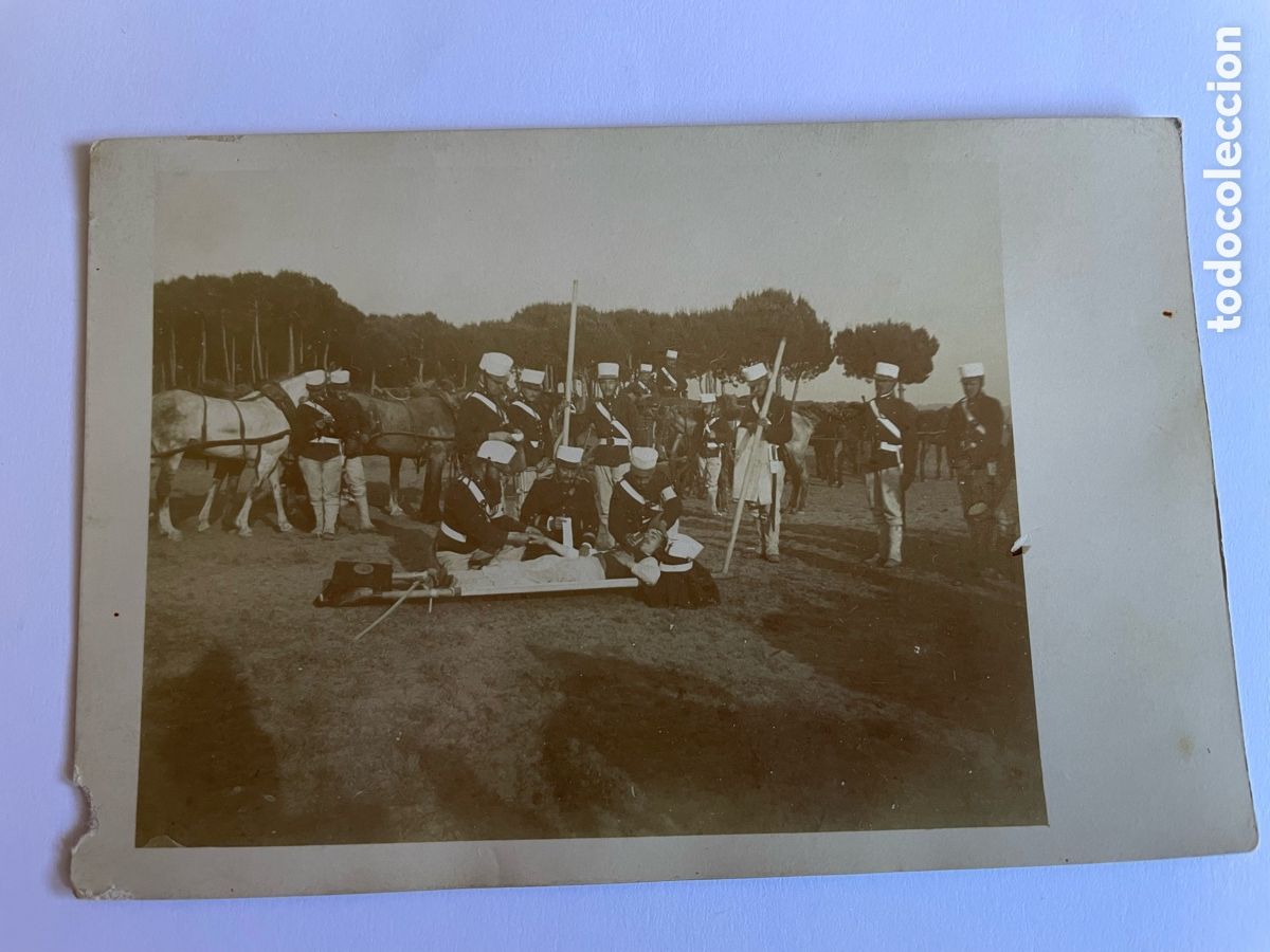 Militaria: Antigua fotograf&iacute;a militar