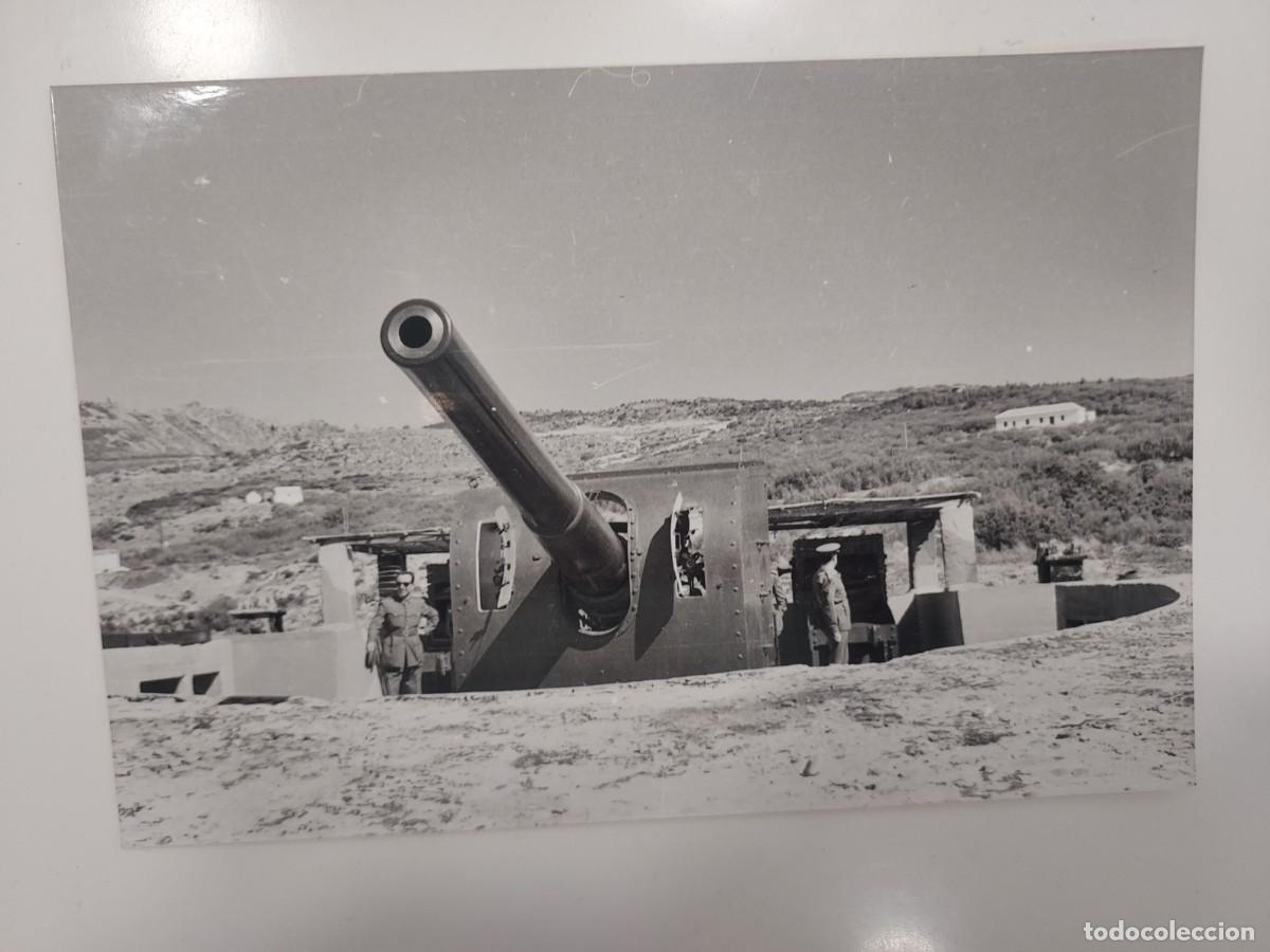 Militaria: 6 fotos artiller&iacute;a militar &iquest;Bater&iacute;a de Paloma Baja Tarifa? - Vickers 152mm. Ca. 1950 (2009)