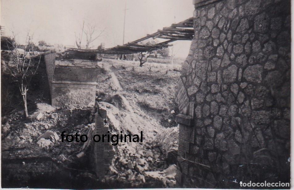 Militaria: VALLS TARRAGONA DESTRUCCION PUENTE GUERRA CIVIL LEGION CONDOR