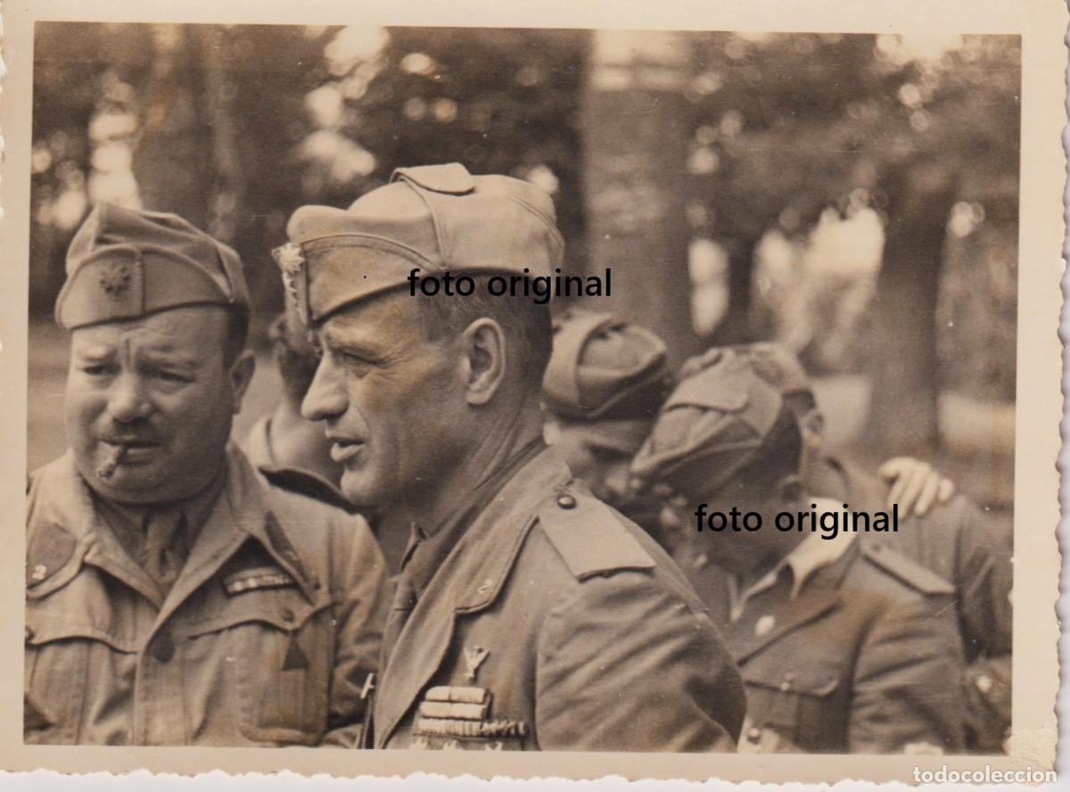 Militaria: OFICIALES ITALIANOS CTV DIVISION LITTORIO GUERRA CIVIL ESPA&Ntilde;OLA