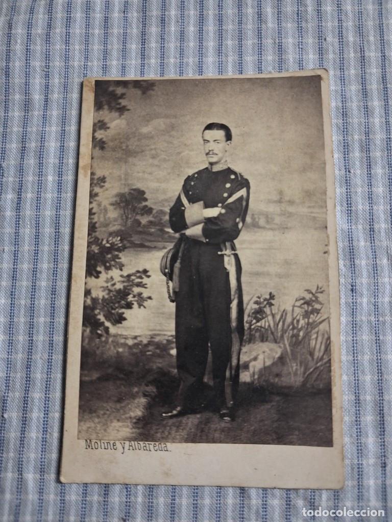 Militaria: Fotograf&iacute;a Militar. Teniente. Molin&eacute; y Albareda. Barcelona