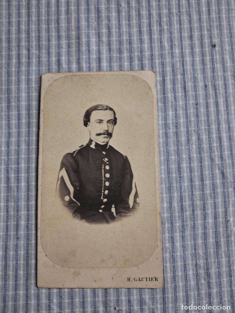 Militaria: Fotograf&iacute;a Militar Teniente Coronel. H. Gautier
