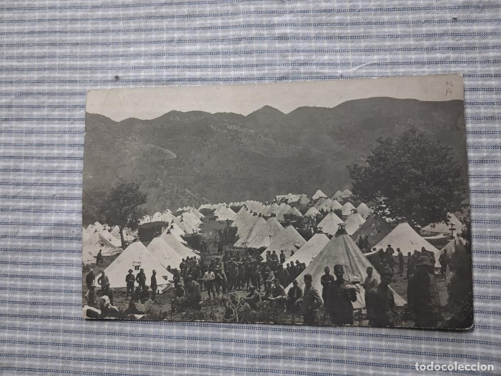 Militaria: Postal fotogr&aacute;fica Larache. Marruecos. A&ntilde;o 1922.