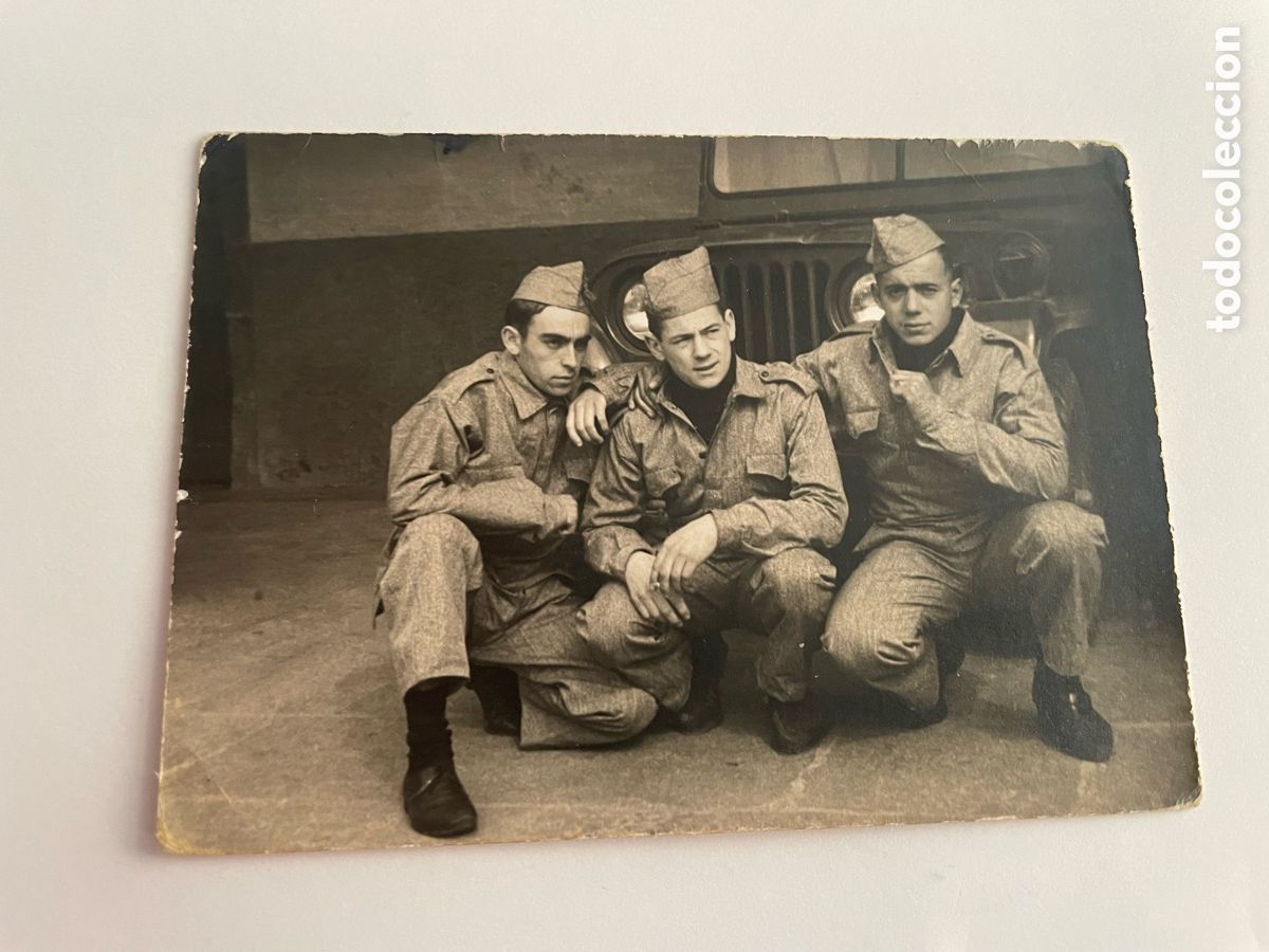 Militaria: Antigua fotograf&iacute;a militar