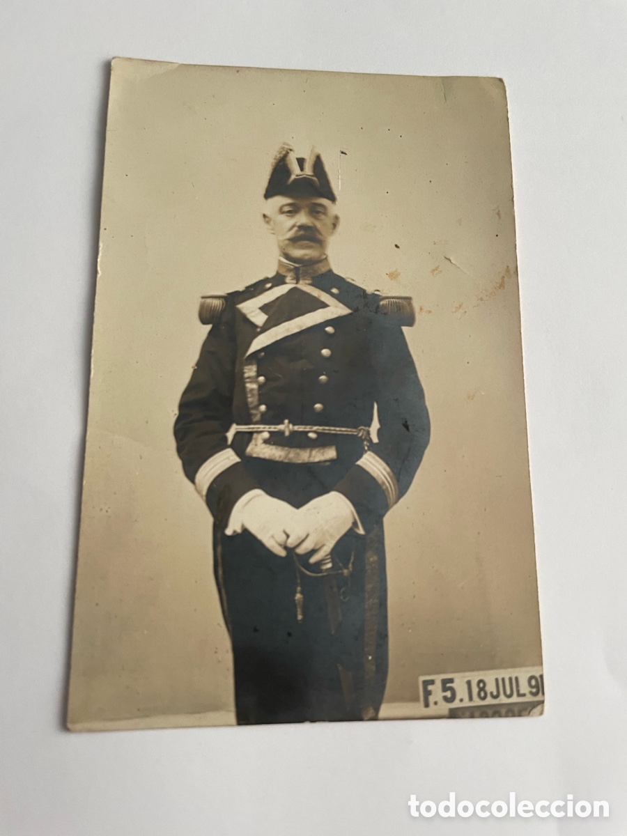 Militaria: Antigua fotograf&iacute;a militar