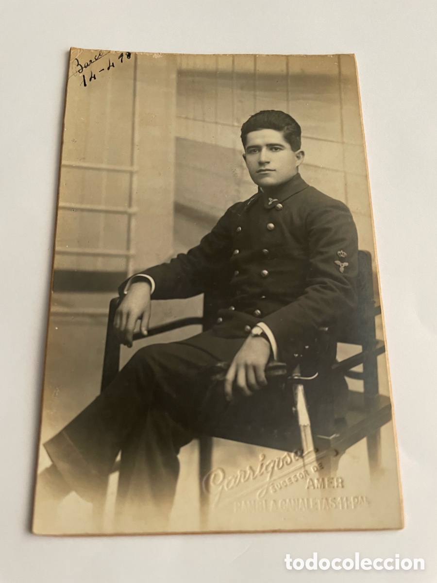 Militaria: Antigua fotograf&iacute;a militar