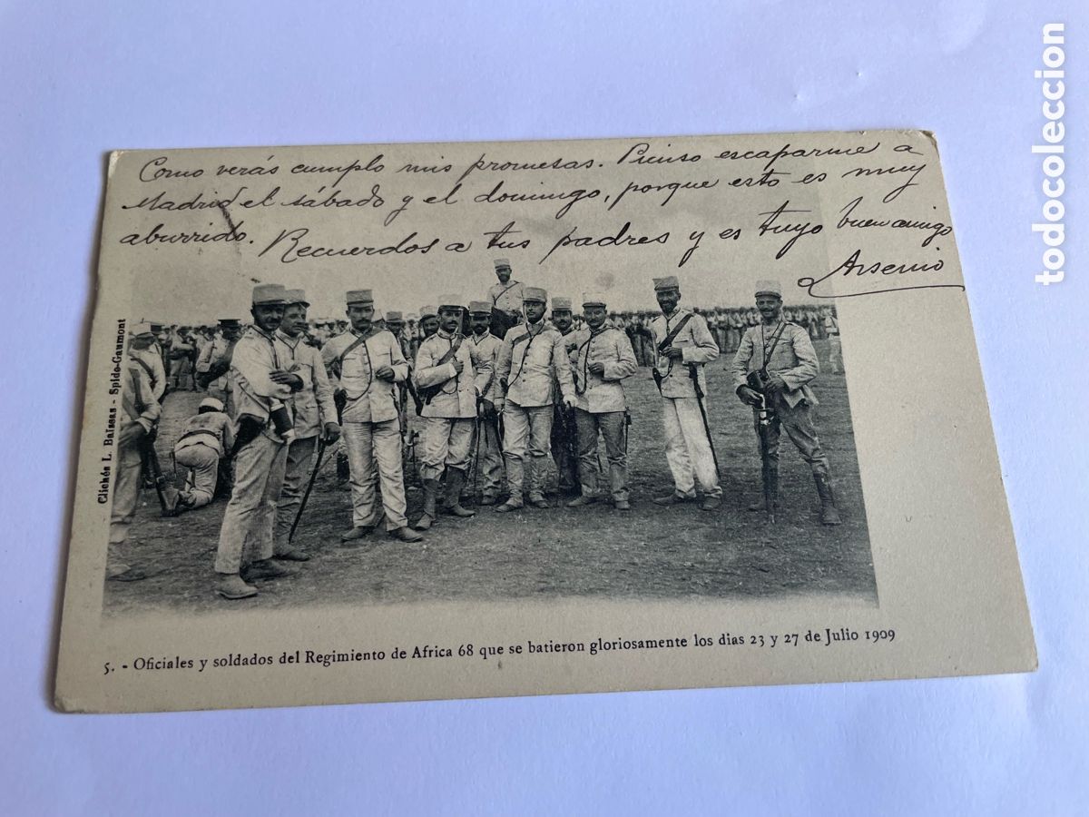Militaria: Antigua fotograf&iacute;a militar