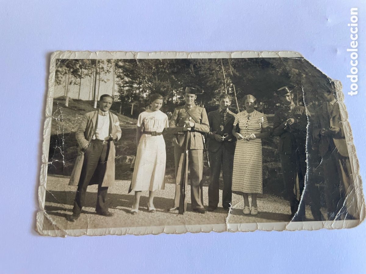 Militaria: Antigua fotograf&iacute;a militar